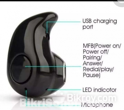 Mini bluetooth wireless earphone